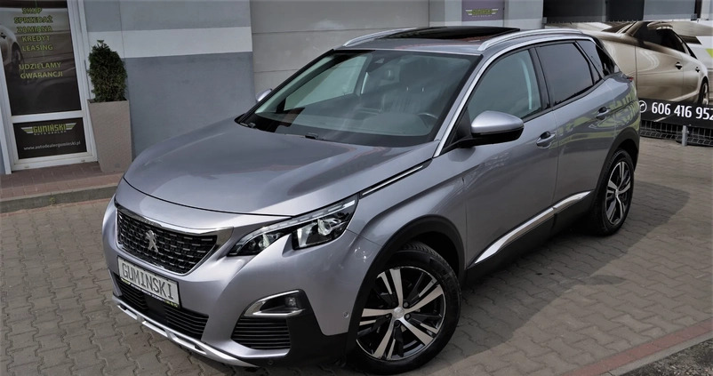 Peugeot 3008 cena 76900 przebieg: 191000, rok produkcji 2018 z Szczucin małe 667